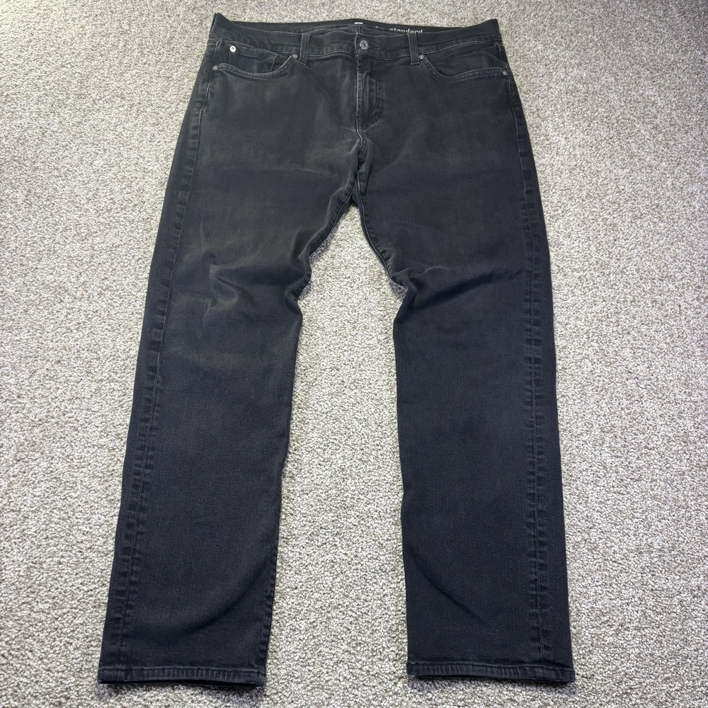 7 For All Mankind Standard Jeans Mens 36x32 Charcoal Wash Regular Straight Denim